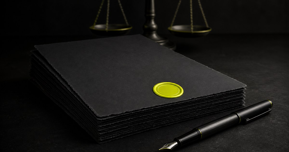 Умови використання Stawki Bet: стос договірних аркушів із печаткою і пером